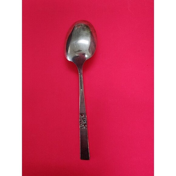 Oneida MORNING STAR Community 1948 Silverplate Sugar Spoon 6" - Picture 2 of 3